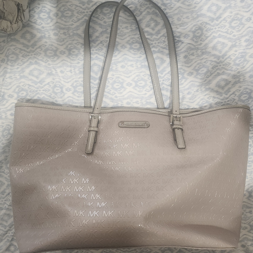 Michael Kors Gray Tote Bag